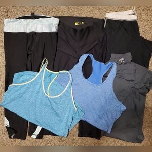 6PC Athletic Wear Bundle, Size: Medium
